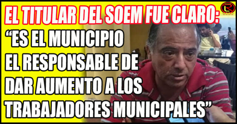 Jorge Gaitán y un mensaje claro para los PEM: «el Municipio es nuestra Patronal»