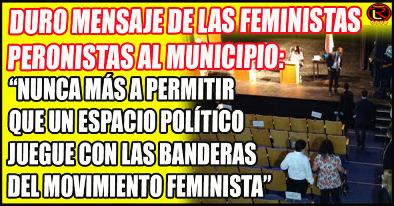 Colectivo de Mujeres y Diversidades Feministas Peronistas: «No nos callamos más»