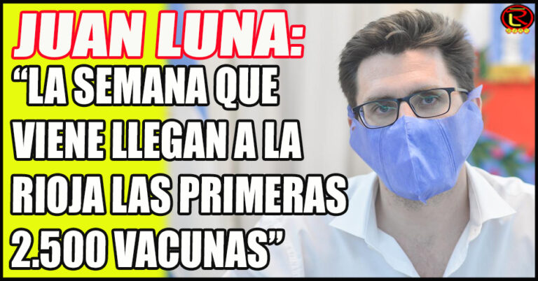 «En total vamos a vacuna a 125.000 personas en La Rioja»