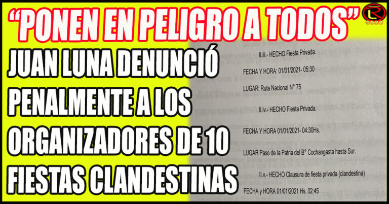 Te mostramos los lugares y fecha donde se hizo cada Fiesta