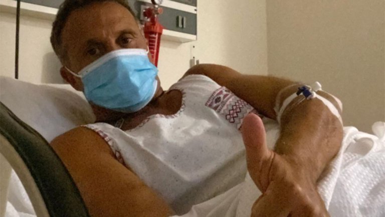 Sergio Lapegüe desde el hospital, internado por COVID: “Mi pulmón derecho está empezando a ser invadido por el virus”
