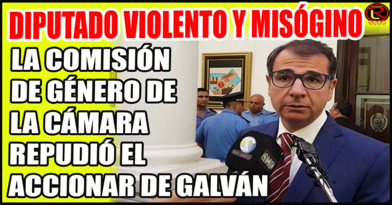 «Repudiamos y exigimos a Galvan que pida disculpas publicas a la policía que ayer se vio sometida a su brutal actitud»