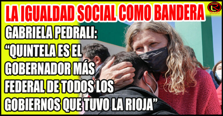 «Es fácil gestionar con un gobernador como Ricardo Quintela que acompaña los pedidos»