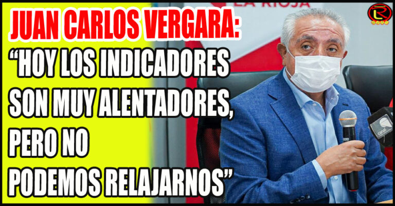 “Hoy tenemos alrededor de 1850 casos activos cuando hace tres semanas teníamos 3500”