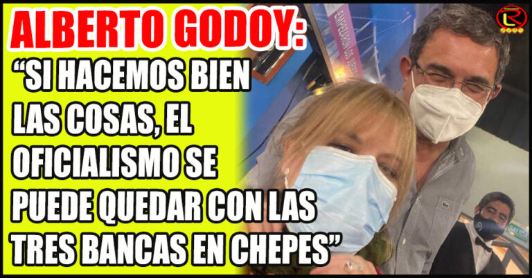 «En un 90% está cerrada la fórmula Godoy- Alejandra Oviedo»