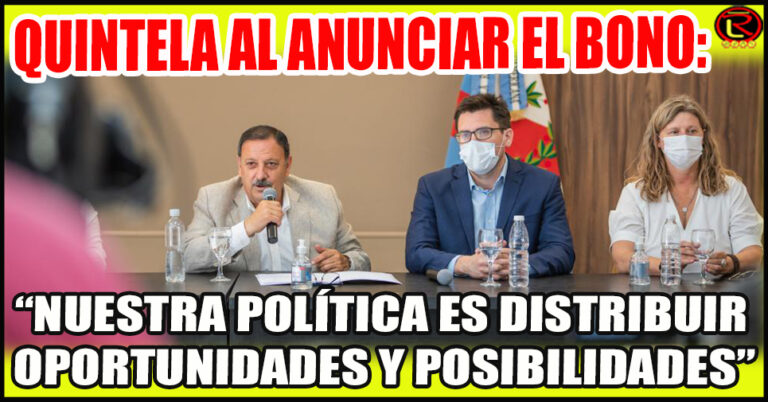 «La Provincia aporta $9.500 para el pago de los PEM, ya hora lo subimos a $13.500, que se suman a los $5.000 que paga el Municipio»
