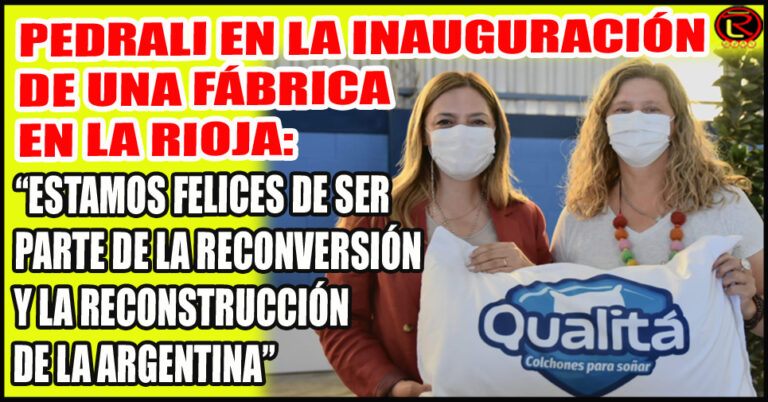 La fábrica de colchones Qualitá se instaló en la Provincia