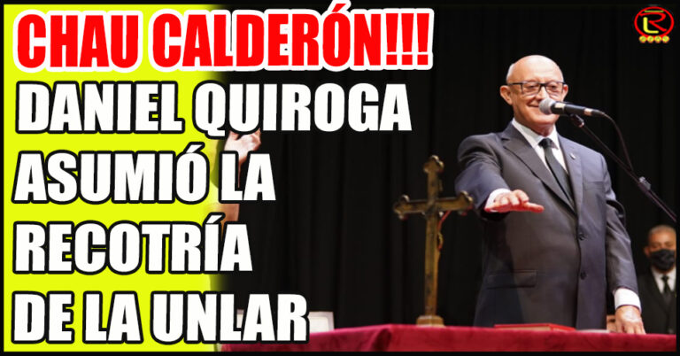 Tras ocho años de reinado, Fabián Calderón dejó de ser el Rector de la UNLaR