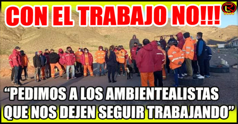 Antimineros bloquean la obra del Camino a Chile, aunque NO hay Proyectos Mineros en La Rioja