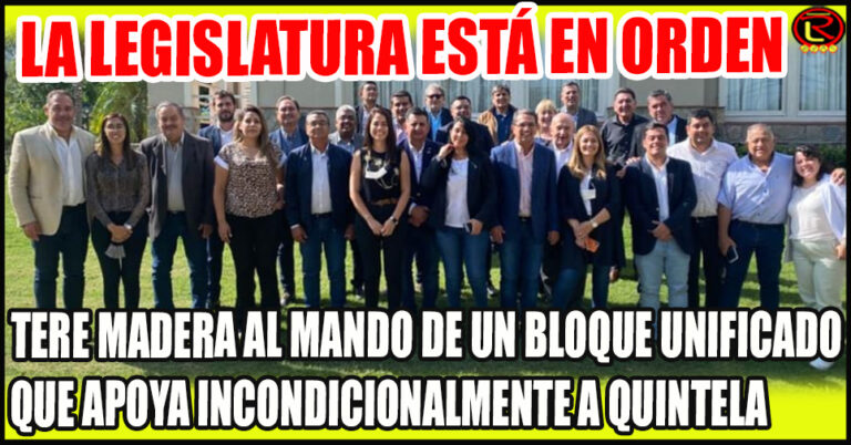 Godoy Presidente de Bloque, Díaz vice y Muñoz Secretaria