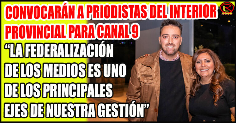 Lo anunció el Director de Canal 9 y Radio La Torre, Guillermo Megías