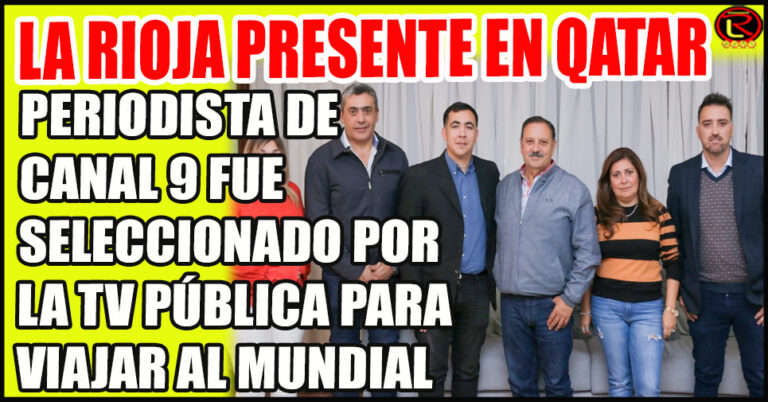 Ricardo Quintela recibió a Facundo Romero, que cubrirá el Mundial para todo el País