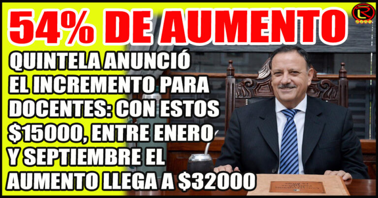 Los cinco gremios docentes aceptaron el acuerdo