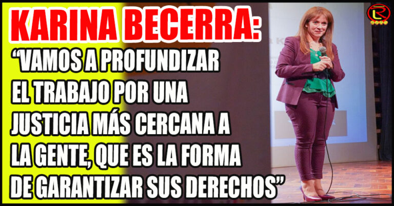 La Jueza del TSJ cerró el ciclo de charlas a promotores comunitarios