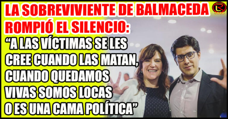 «También hay violencia económica, política y laboral, porque por el hecho de haber denunciado a Balmaceda, ella perdió su trabajo en el Municipio»