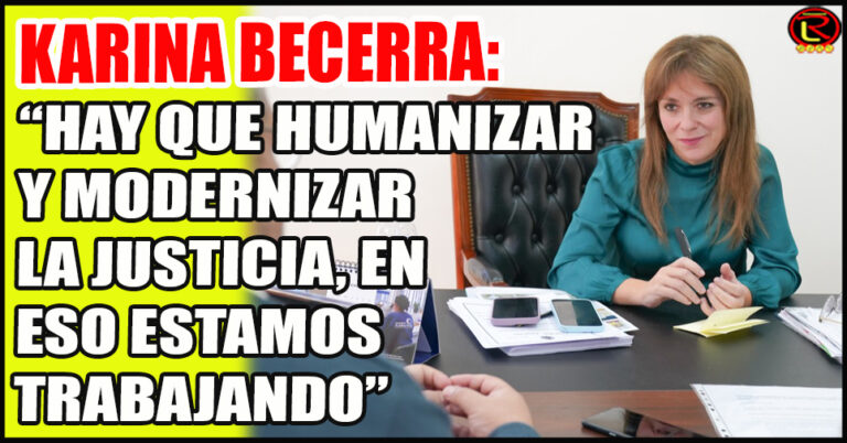 La Jueza del TSJ insistió en que «es necesaria una reforma judicial en la Provincia»