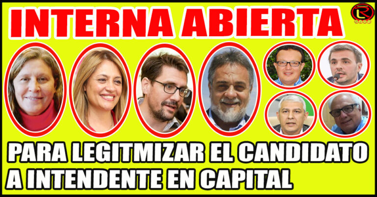 Entrá a la nota y votá: ¿a quién elegirías como candidato a Intendente de Capital?