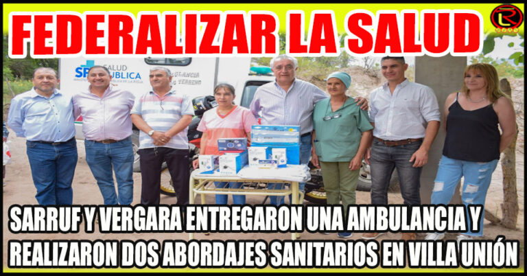 Una ambulancia para el Hospital Zonal y motocicletas e insumos hospitalarios en el Zapallar y las Cuevas