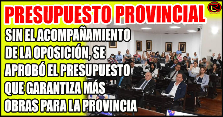 Diputados radicales votaron en contra, si los Concejales del PJ hacen lo mismo Inés no tendría Presupuesto para 2023