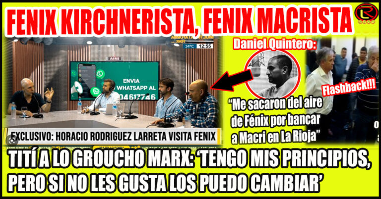 En la entrevista con Larreta, Radio Fénix reincorporó al mismo periodista que echó por ‘bancar a Macri’ en 2015