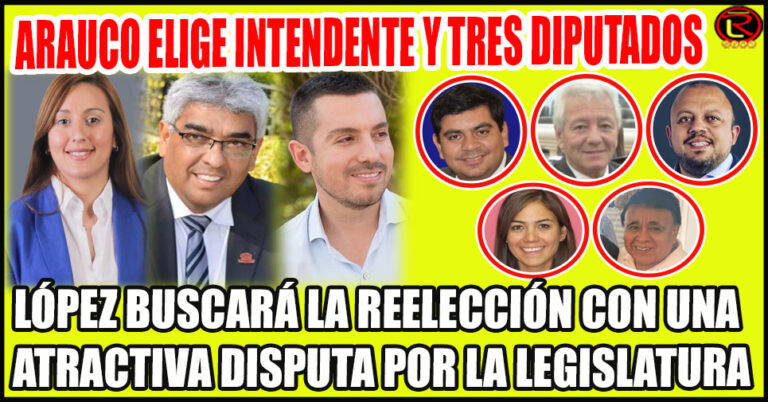 Virginia, Luna y Martínez por la Intendencia; Allendes, Negro Martínez, Papucho, Anahí y Reynoso por las Diputaciones