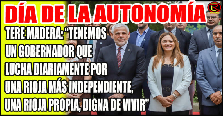 La Diputada encabezó los actos por los 203 años de Autonomía Provincial