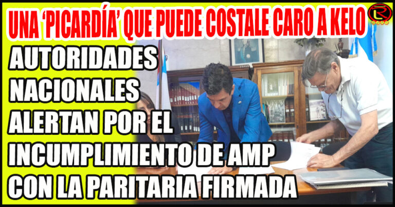 El Jefe de la Agencia Territorial del ministerio de Trabajo de la Nación