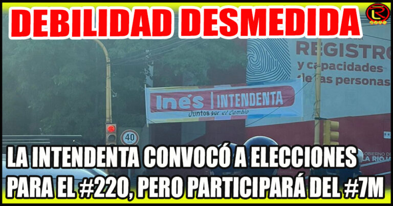 Incoherente: el 18 de Marzo Inés Brizuela y Doria presentará su Lista en una elección que considera ilegal