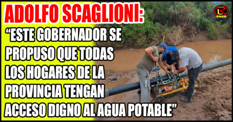 Paraje Las Latas ya cuenta con agua potable y se finalizan trabajos en Las Catas y El Rosario