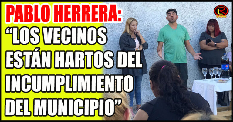 El candidato de Peronismos Sin Fronteras se reunió con vecinos del Barrio Francisco I