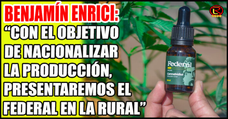 El aceite de cannabis riojano estará presente en la expo rural más grande de Latinoamerica