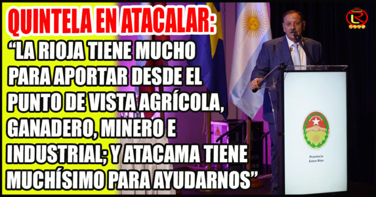 El Gobernador de Atacama, Miguel Correa agradeció la visita de su par riojano