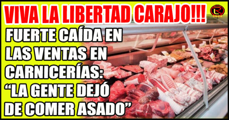 Los argentinos comemos menos carne: el consumo cayó un 18,5 por ciento
