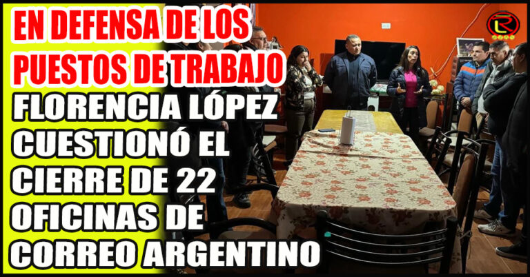 La Senadora se reunió con los trabajadores afectados en Los Llanos