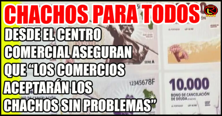 «El Bono de 50 mil Chachos tendrá un impacto positivo en las ventas en el Comercio local»