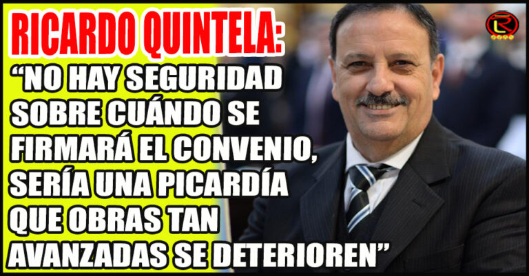 «Estábamos para firmar el convenio el lunes y misteriosamente nos llaman y nos dicen que se había postergado la firma»