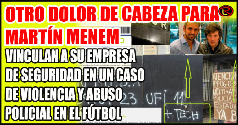 Conexión Menem: entre la violencia y la impunidad en el fútbol argentino tras la detención de un hincha