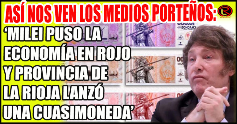 La emisión de los «Chachos» es una respuesta directa a la falta de fondos que el gobierno nacional debería enviar a la provincia