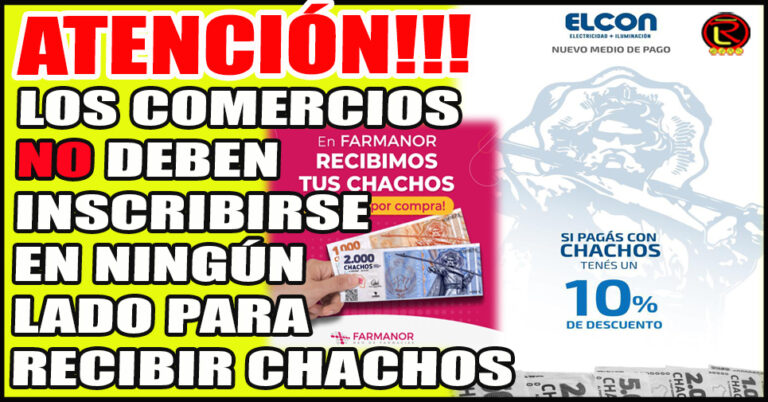 La circulación del Chacho es LIBRE, no hay que hacer ningún trámite previo