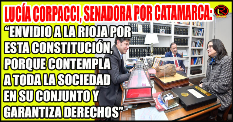 «Cuando esos derechos no están garantizados en la Constitución, se borra con el codo lo que se escribe con el puño»