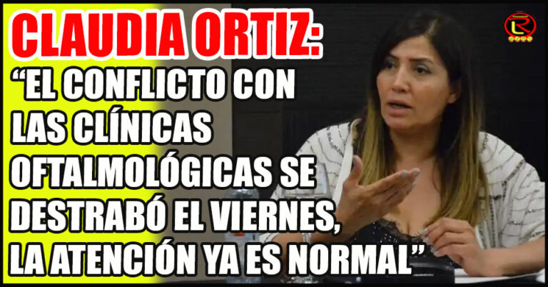 APOS firmó un acta acuerdo con los centros oftalmológicos para normalizar el servicio