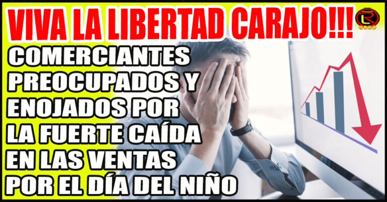 «Esperamos que ahora con los BOCADE, con los Chachos, repunte un poco las ventas a fin de mes»