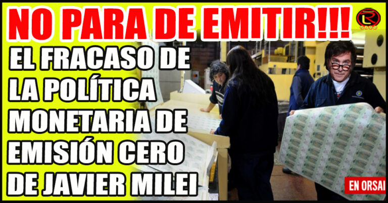 La expansión de la base monetaria, la caída de las reservas y el aumento del riesgo país