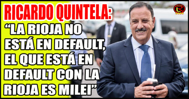 «Entre CAMMESA y los riojanos, me quedo con los riojanos»
