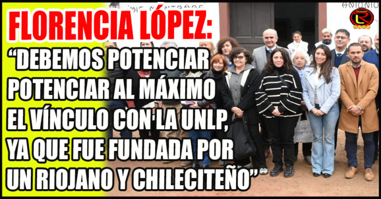 La Senadora acciona conjuntamente con la Universidad de la Plata
