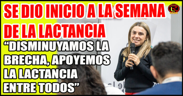 El objetivo es promover la importancia de la lactancia humana como un pilar fundamental en la salud