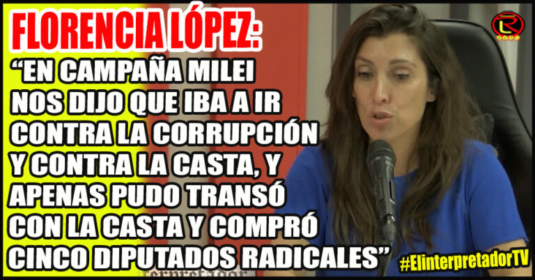 «Esto está muy feo, pero se puede poner peor porque hay desesperanza en la gente»