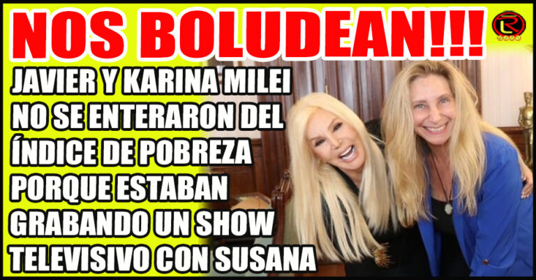 La Diva fue a la Rosada y conoció al perro Thor mientras el Indec revelaba que más de la mitad de los argentinos son pobres