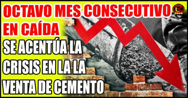 La caída en relación al año anterior llega al 45 por ciento