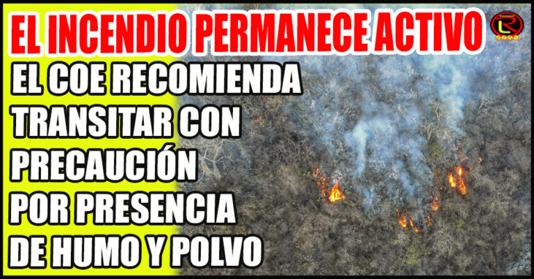 Advierten por alta presencia de humo, partículas y polvo en suspensión